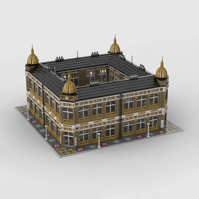 Moc Building Blocks Gallery full version Technology Modular Bricks Model  Gifts Christmas Toys DIY Sets Assembly！