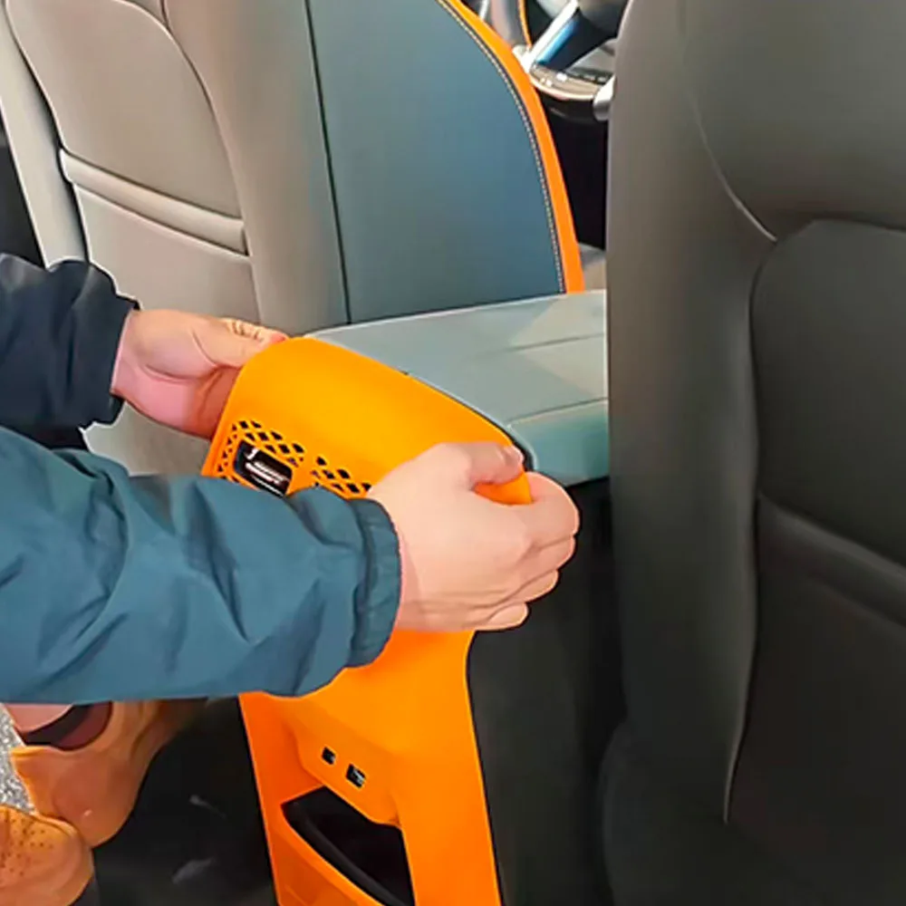 Rear Air Vent Anti‑Kick Silicone Mat For BAIC BJ40 Gas Diesel Extended‑Range Version Waterproof Anti‑Scratch Interior