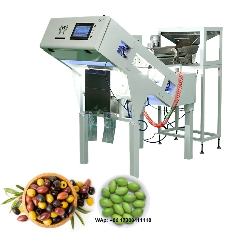 Wenyao Mini Belt Style Agricultural Optical Sorting Equipment Cherry Tomato Blueberry Olive Color Sorter Machine