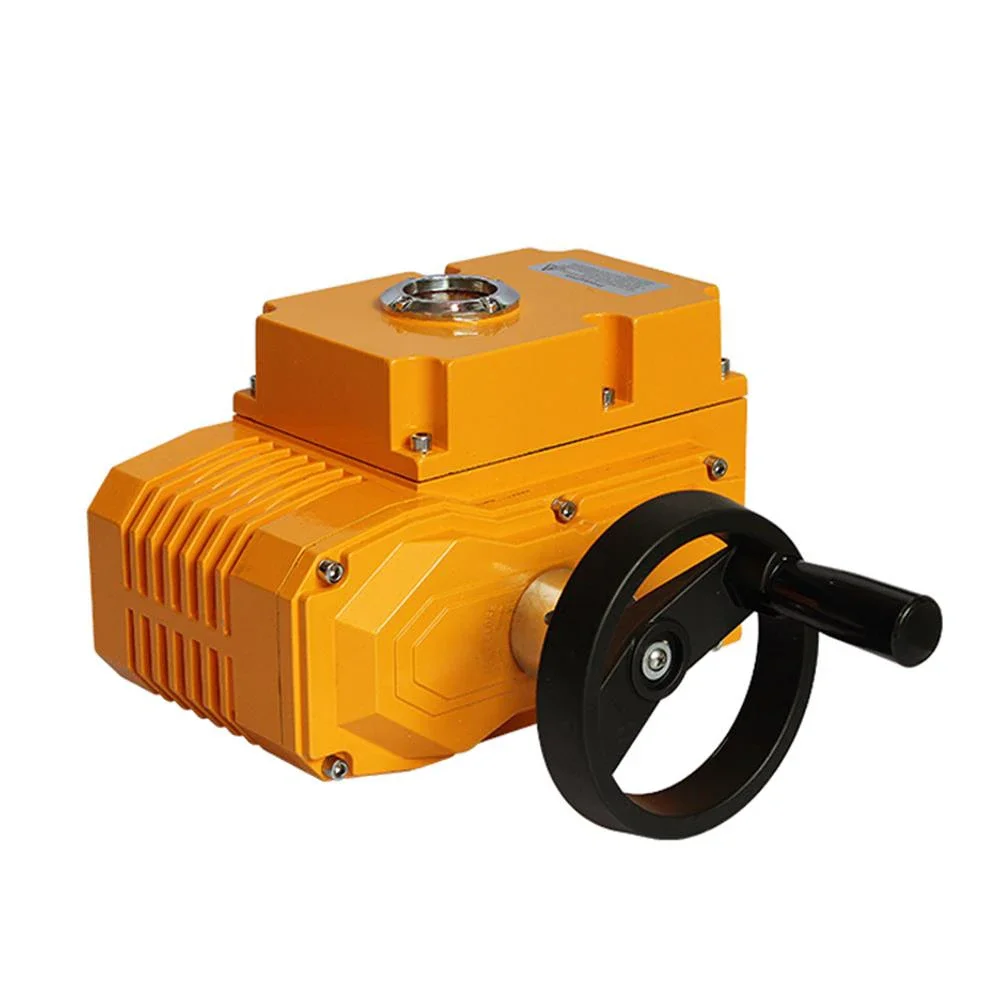 Explosion proof Motorized Electric Actuator with Gear Operated Manual Override 24VDC