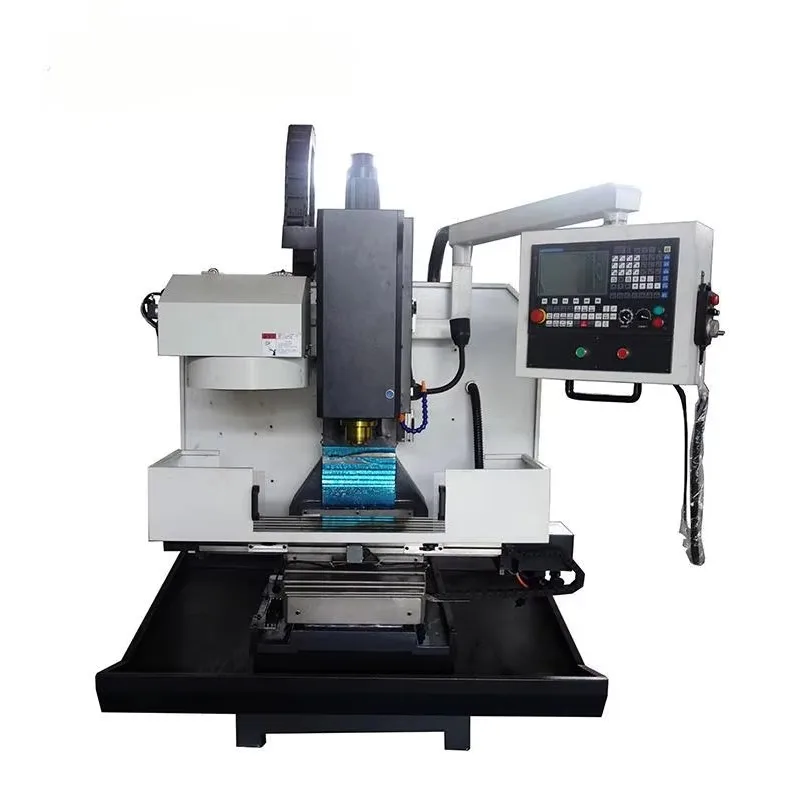 Mesin Bor dan Frais XK7126 Pusat Permesinan Kecil Dapat Menambahkan Sumbu Keempat Peralatan Pengajaran Sekolah CNC