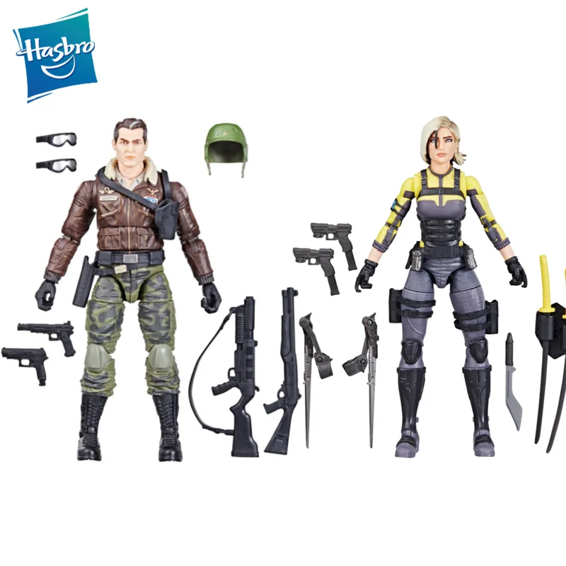 

In Stock Hasbro Special Forces GIJOE Agent Spiral General Hawk 6-inch Action Figure Model Toys