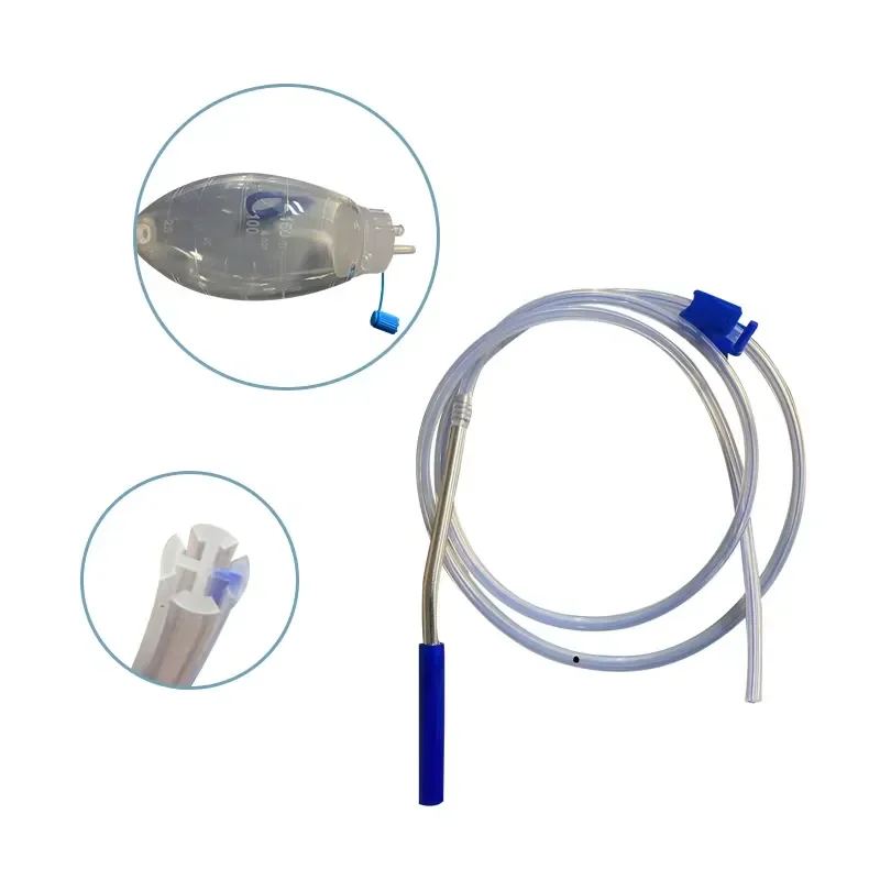 Abdominal Drainage Tube Negative High Pressure Drainage Bottle Closed Wound Drainage Dressing Kit