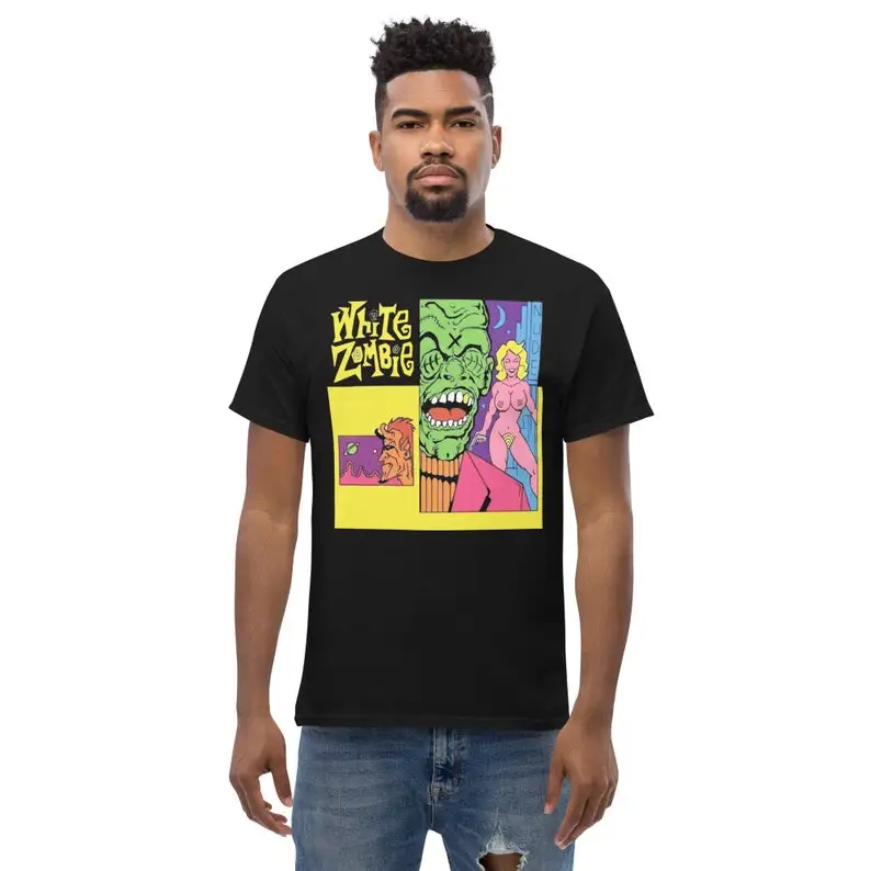 Weiße Zombie Thunderkiss Unisex T-Shirt