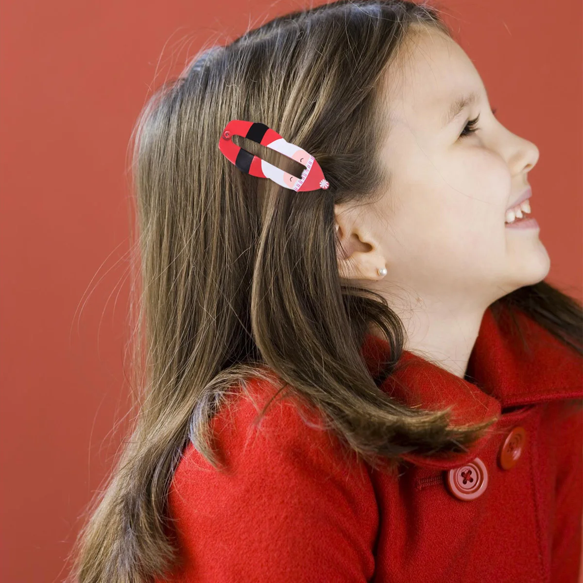 

8Pcs Christmas Hair Clips Lovely Colorful Hair Accessories for Kids Girls Toddlers Teens Santa Claus Christmas Tree Snowman