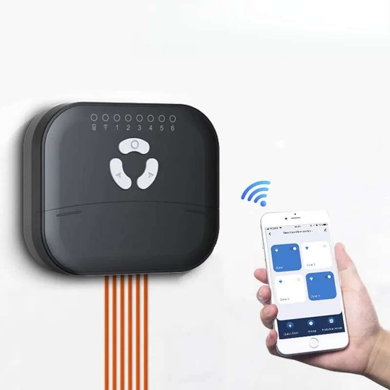 

Умный таймер полива сада, Wi-Fi контроллер орошения, 4/6/8-ходовой электромагнитный клапан для орошения, программируемые системы капельной воды