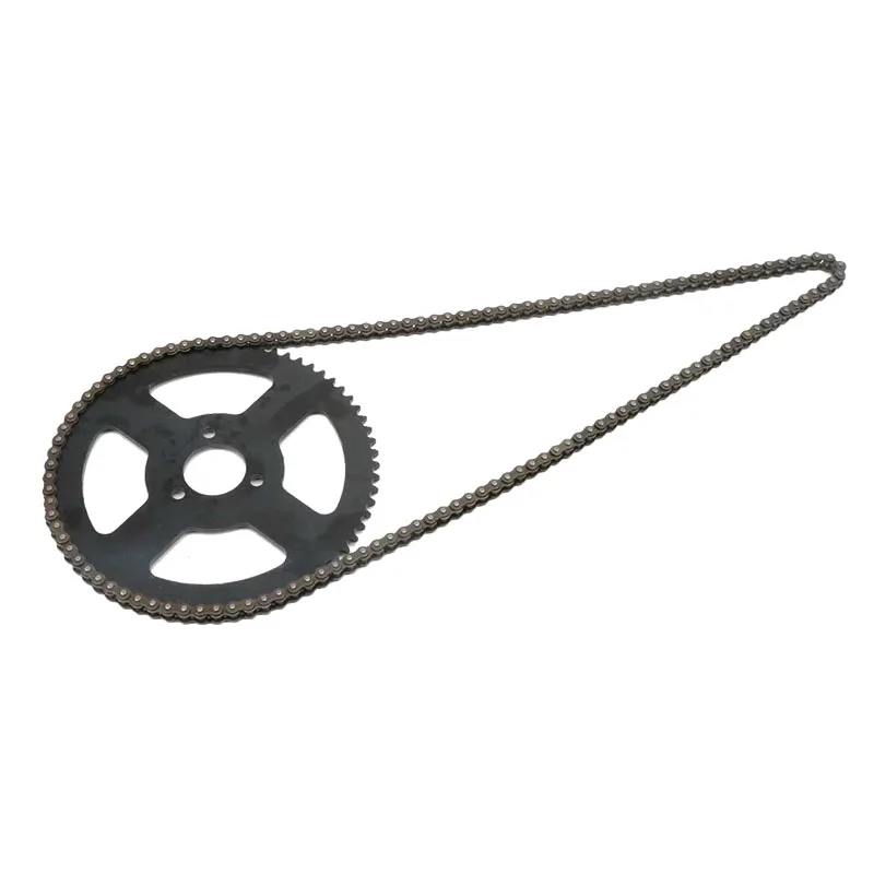 ATV mini motorcycle accessories 47/49CC two-stroke chain sprocket large flywheel 68 teeth 25H 136 sections