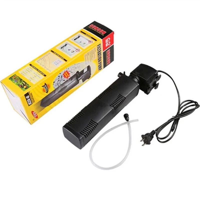 

8w/16w mini 3 in 1 multi-function reptiles & amphibians aquarium supplies water purifier quality tank filter submersible pump