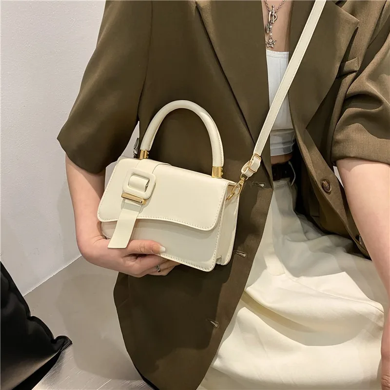 Minimalist Handbag for Women, 2025 New Versatile Handbag, Candy Colored Stylish Diagonal Shoulder Bags - view 4