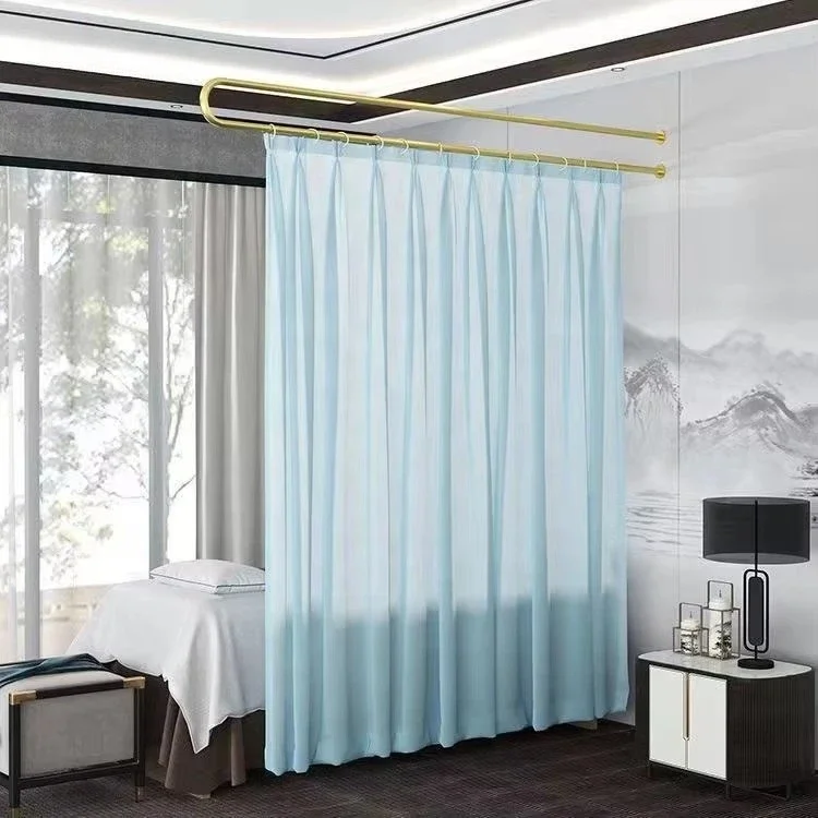 * Beauty Beauty Salon Curtain Personal Protective Equipment  Transparent but Non Permeable Velvet Fabric