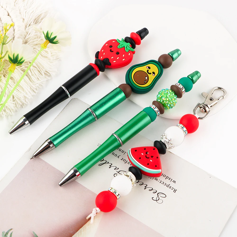 5/10pcs New Silicone Beads Cartoon Nurse Teacher Focal Bead For Jewelry Making DIY Jewelry Necklace Bracelet Accessories