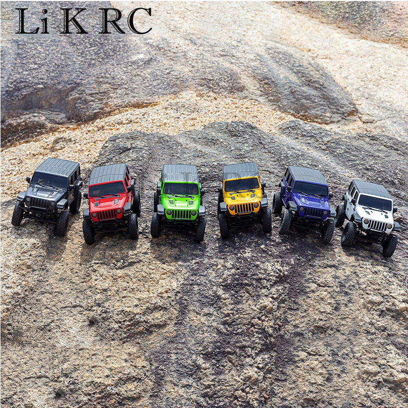 RC Climbing Car Mini-z Racing-24 4x4 Brushed Motor 1/24 2.4GHz 4WD RTR Off-Road Car 6.5km/h Toy Control 30m for Kids Toy Gift