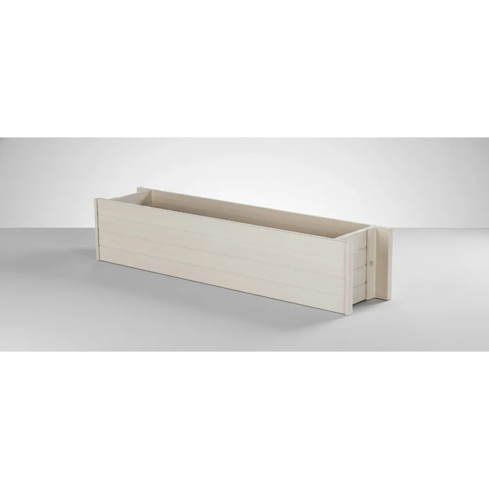 

36" Eco-Friendly Rectangular Window Planter Box for Herbs Flowers Indoor Outdoor Gardening