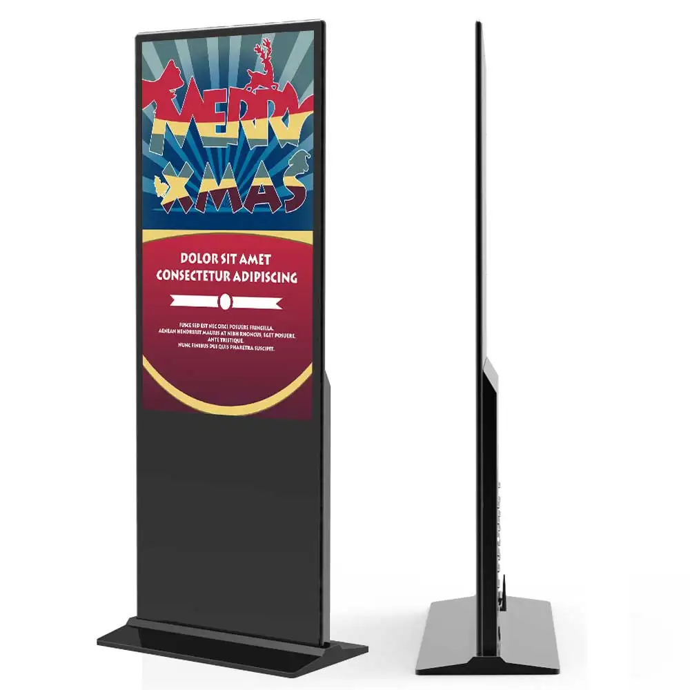 32 43 49 55 Inch windows Android Touch Screen Kiosk Totem Advertising Display Lcd Digital Signage for Hotel Mall Shop
