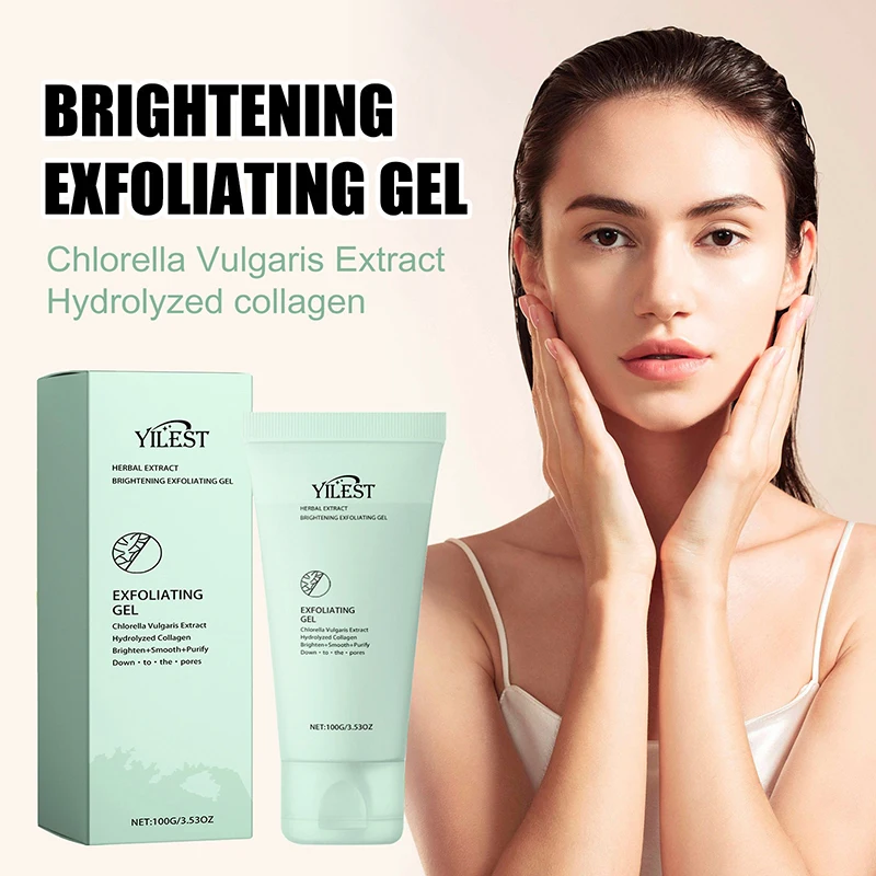 100g Peeling-Peeling-Gel für das Gesicht, Gesichtspeeling, aufhellend, feuchtigkeitsspendend, nährend, Reparatur, Peelings, Gesichtscreme, Schönheitspflege