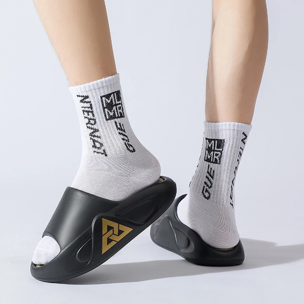 

Мужские тапочки для хлеба на толстой подошве, легкие уличные шлепанцы на мягкой подошве из материала EVA для студентов, летние удобные сандалии