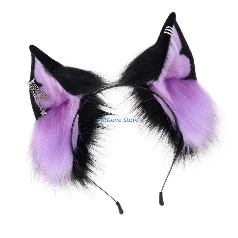 T4MD pluche kattenoren haaraccessoire verstelbaar voor dames meisjes dagelijks gebruik