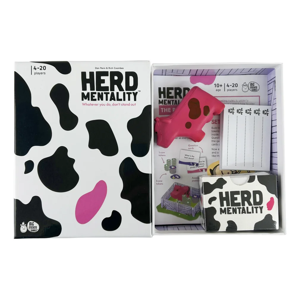 Herd Mentality Card Game The Udderly Hilarious Party Game Fun For The Whole Family Best Board Games