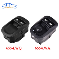 6554.WQ 6554.WA Car Electric Power Lifter Window Switch for Peugeot 206 2000-2009 6554WQ 6554WA