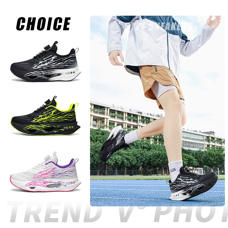 Zapatos Deportivos de Marca para Mujer, con Placa de Carbono, para Maratón, Transpirables, Ligeros, Modelo 2026Tupo, Tallas 33-44