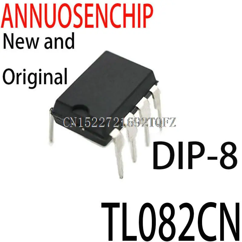 10PCS New and Original TL082CP  DIP-8 TL082CN