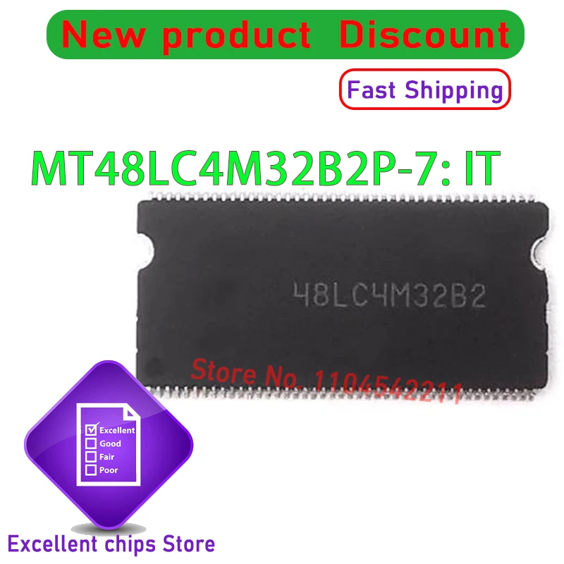 MT48LC4M32B2P-7: G (20-50piece)  MT48LC4M32B2 MT48LC4M32 MT48LC4M32B2P-7: ITG 48LC4M32B2 TSOP86