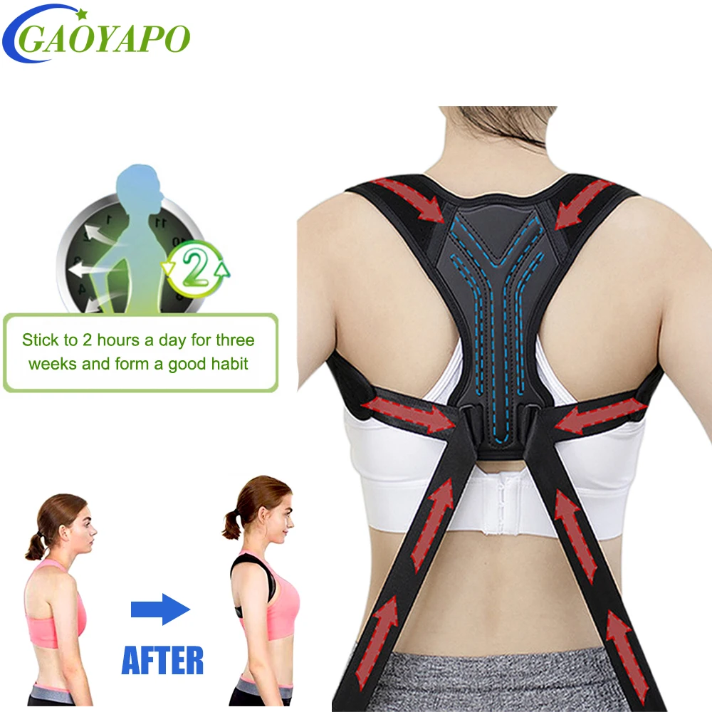 1Pcs Posture Corrector for Women Men Back Blet,Posture Trainer for Spinal Alignment,Posture Support,Adjustable Back Straightener