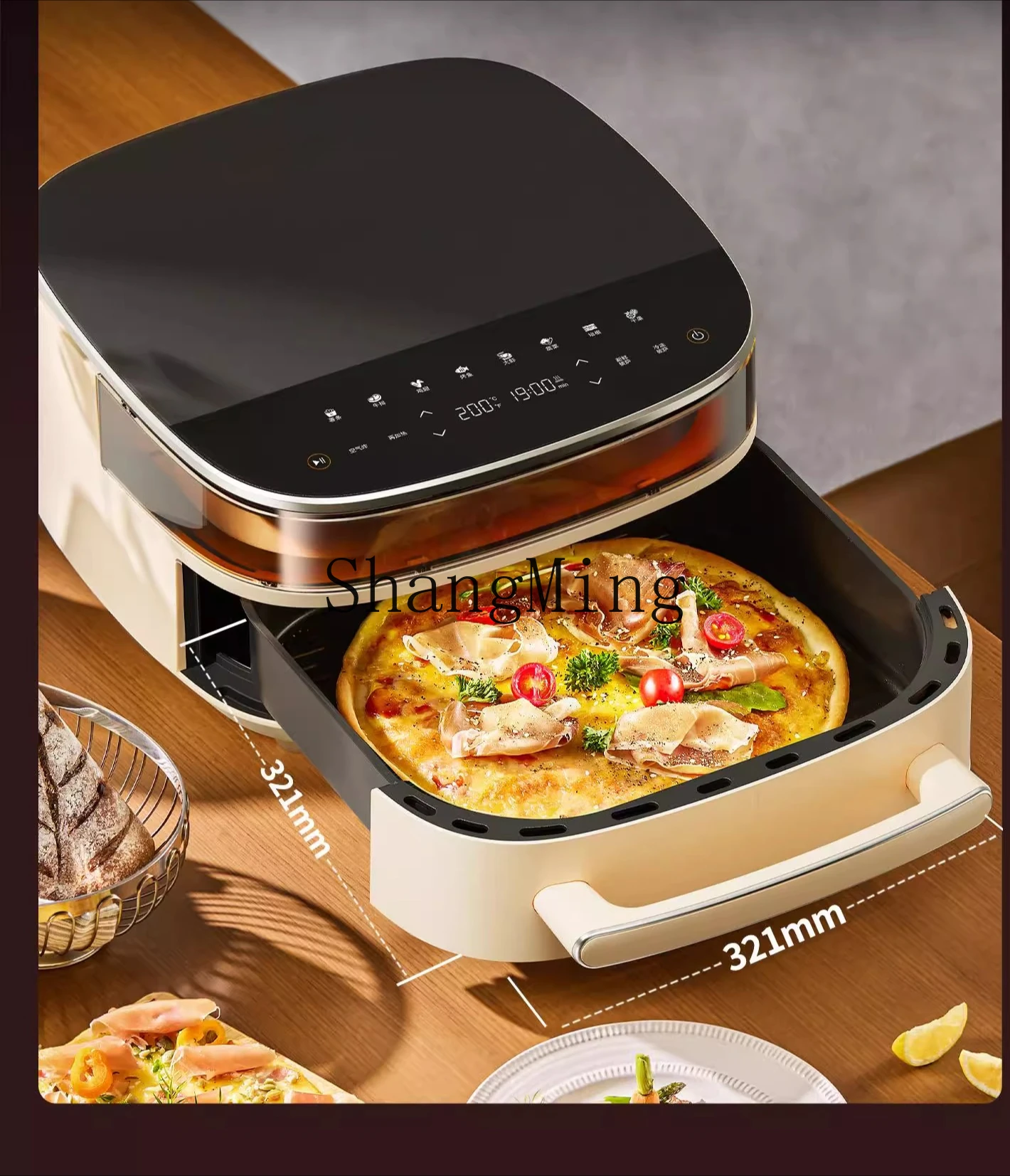 SM Multifunctional Air Fryer Electric Oven Household All-in-One Cooking Machine