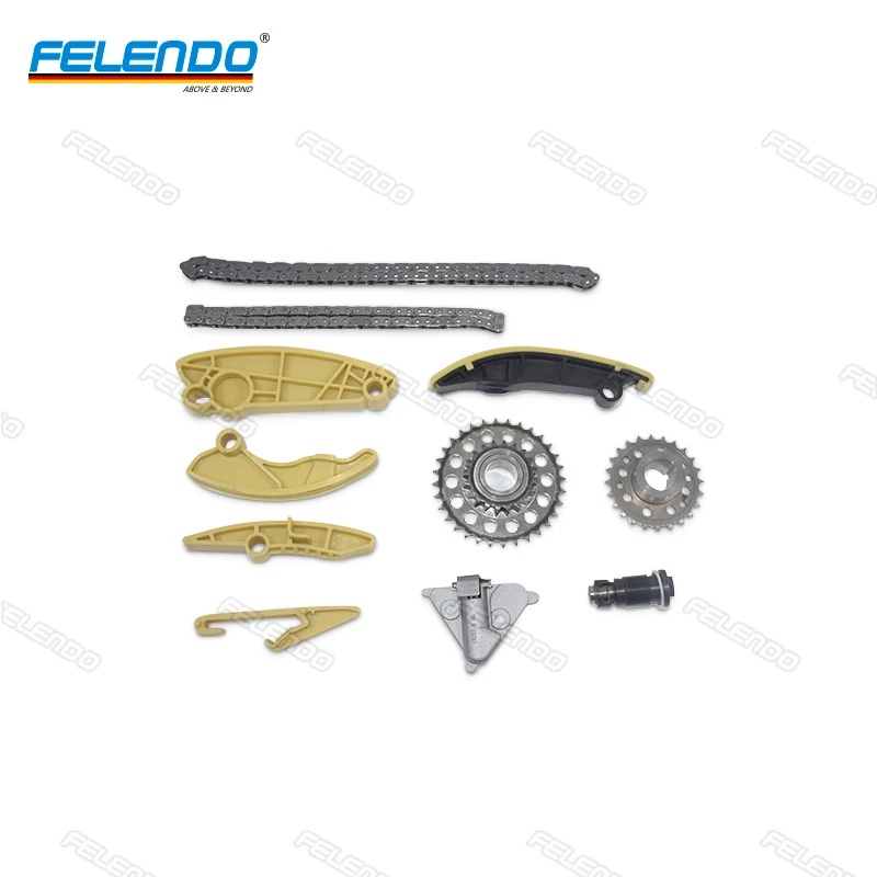 Felendo Timing Chain Kits Complete Set for Range Rover Evoque Velar Range Rover Sport LR020AJD-T AJ200 2.0L Diesel Timing Kit