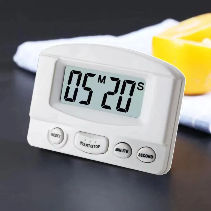 Digital Kitchen Timer Cooking Timer LCD Digital Manual Countdown Timer Mechanical Digital Kitchen Timer Magnetic Kitchen Gadgets