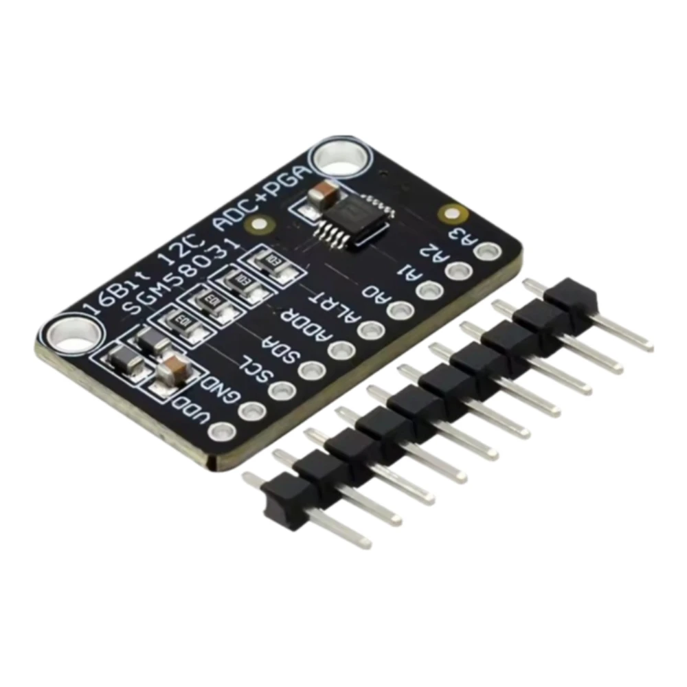 

SGM58031 Development Board Module 16 Bit High Precision 4 Channel ADC Data Acquisition Converter for Arduino