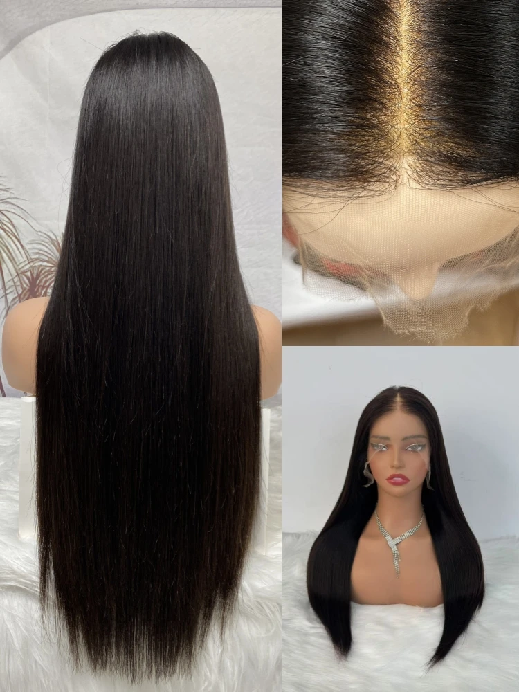 

CFGirl Pre-Bleached Knots 13*6 HD Lace Frontal Wig Skin-Melt Lace & Virgin Human Hair Full Volume Custom Made Long Hair wigs
