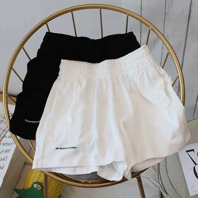 New Women Summer Casual Casual Sports Shorts High-Waisted Slimming Hot Pants Student Girls Woman Beach Shorts Lady Casual Pants
