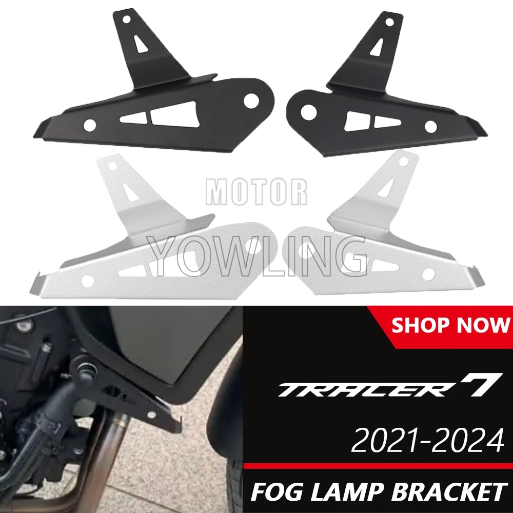 

For Yamaha Tracer 7 GT TRACER7 2021 2022 2023 2024 Motorcycle Accessories Fog Lamp Bracket Holder Spot Light Mount Light Bracket