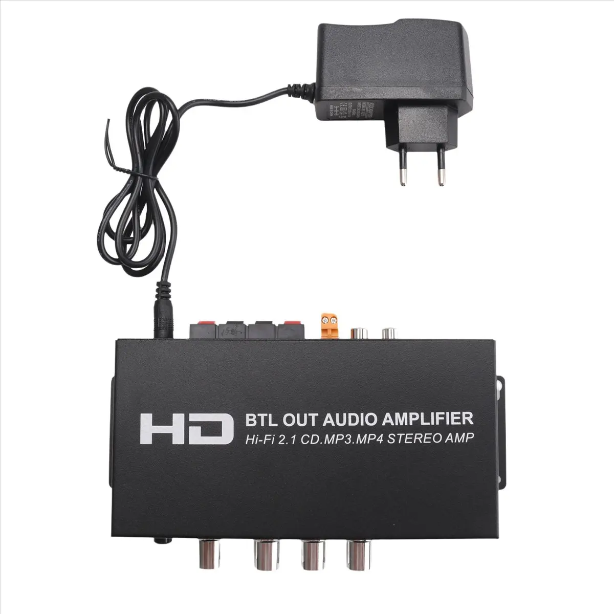 

(A23G) HI-FI 2.1-канальный аудиоусилитель 160Вт+80Вт с Bluetooth/HDMI-совместимостью/RCA/AUX, регулировкой басов/высоких частот для дома/автомобиля, вилка EU