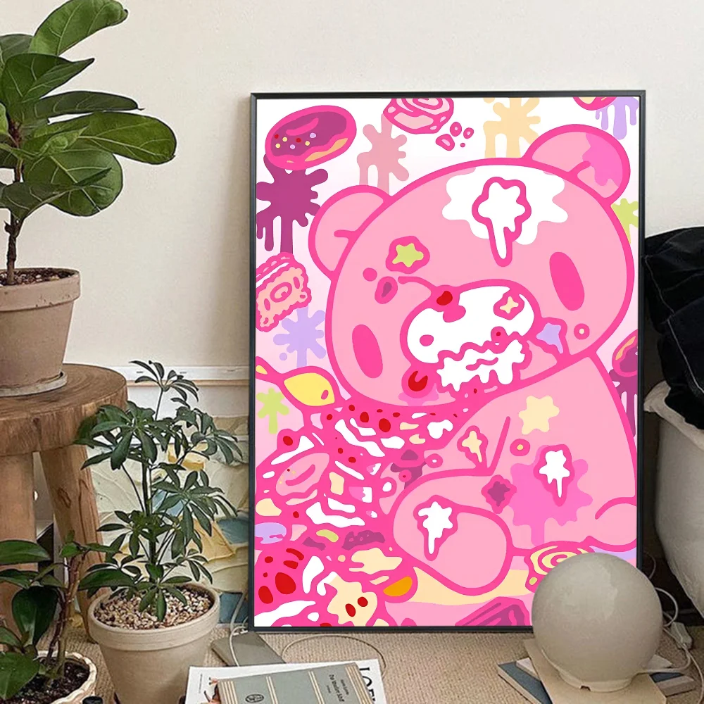 Cartoon G-gloomy bear Poster Anime Posters Sticky Vintage Room Home Bar Cafe Decor Kawaii Room Decor