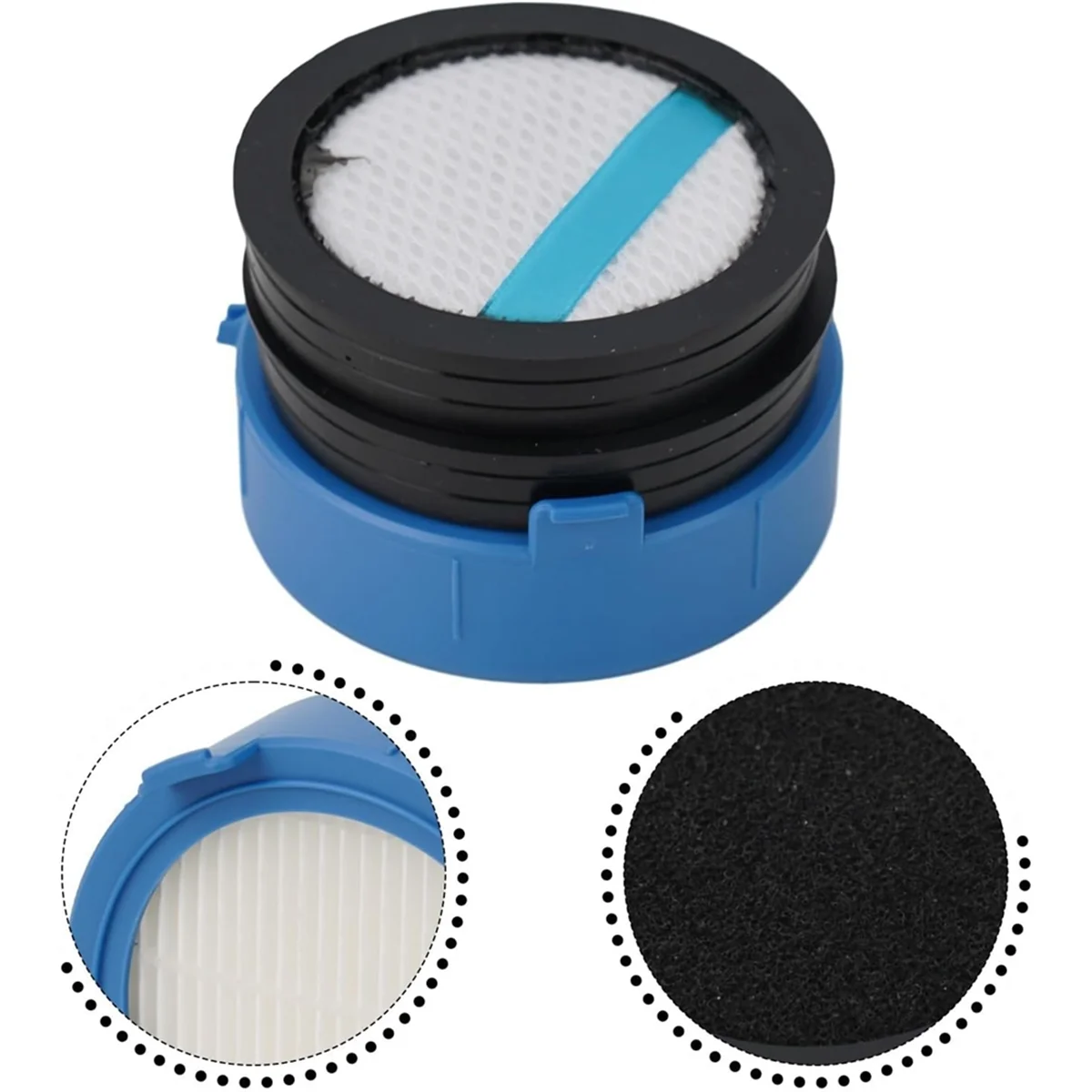 ABJZ 3 قطعة استبدال مرشحات ما قبل المحرك ل 8000 مكنسة لاسلكية AZE156 FX8 ESKW4 ASKW4 مرشح قابل للغسل وإعادة الاستخدام