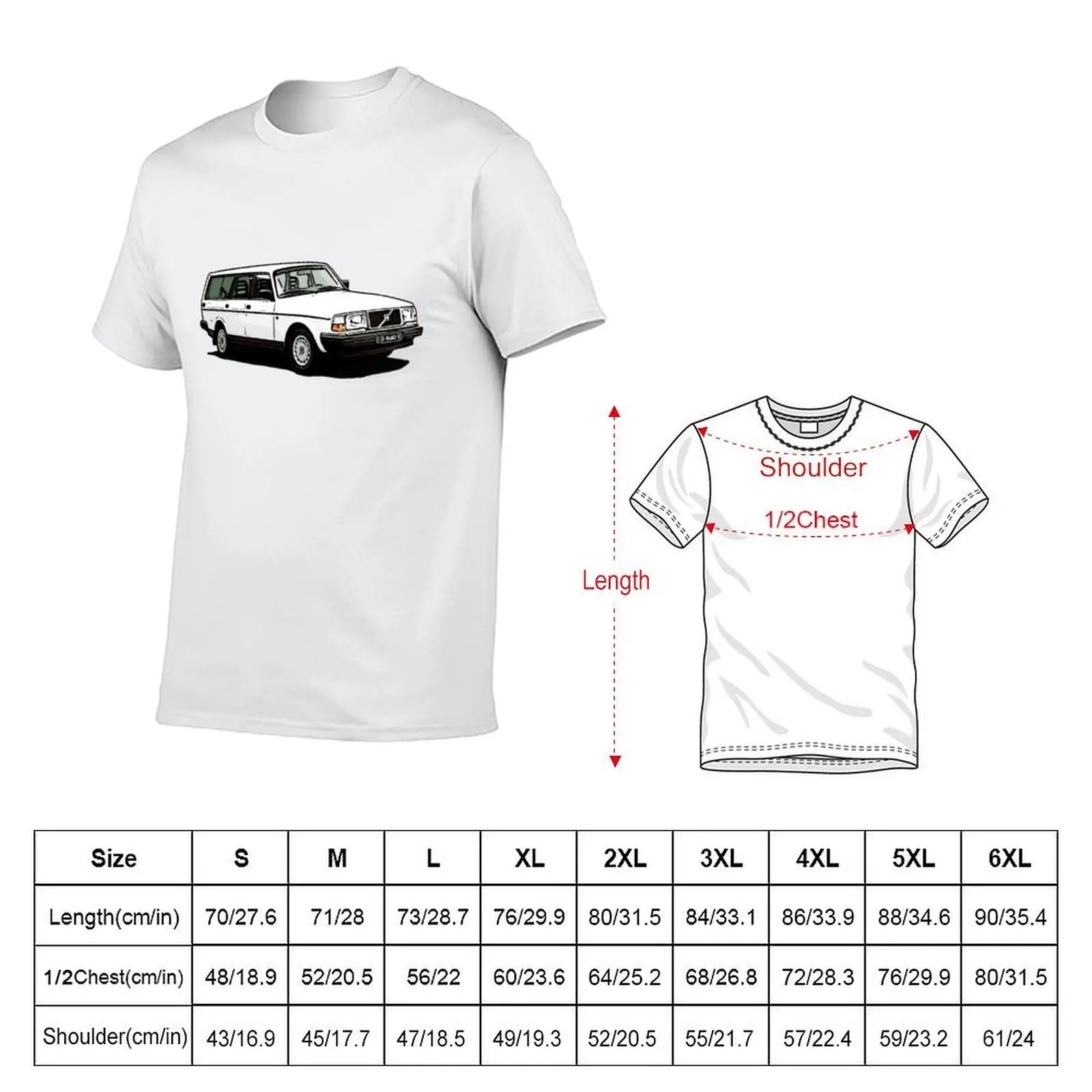 240 Wagon T-Shirt essential t shirt man t shirts for men casual T-Shirt