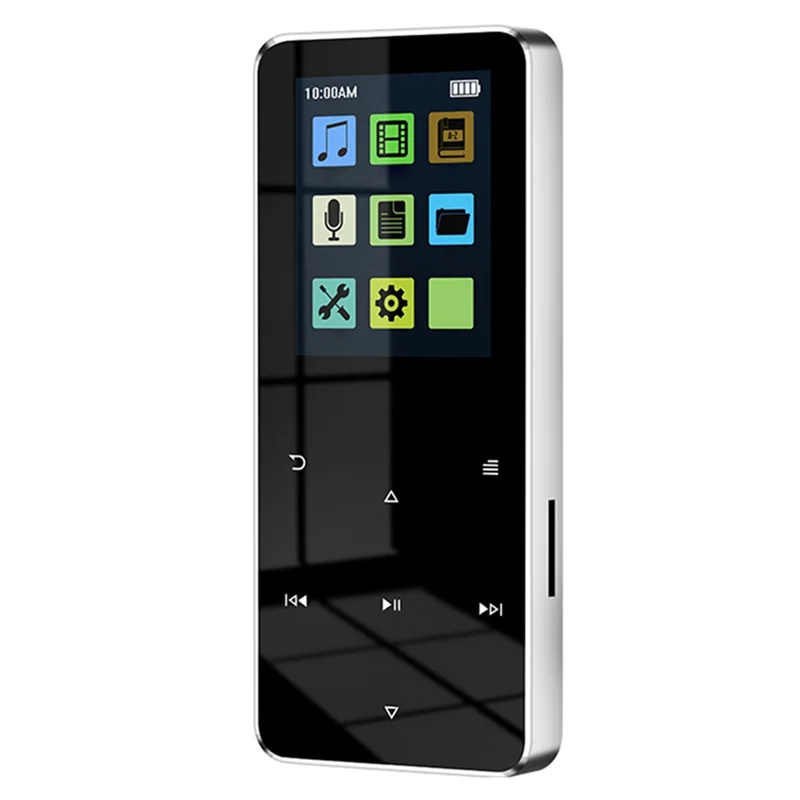 

B04C-Bluetooth 5.0 с поддержкой разъема 3,5 мм TFT Mp4 Видеоплеер USB 2.0 Спортивная запись Mp4 электронных книг Встроенный динамик