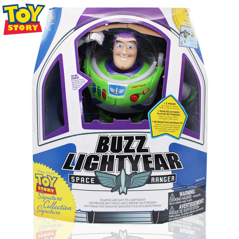 

Disney Pixar Toy Story 4 Buzz Lightyear Woody Jessie Talking Action Figures Cloth Body Model Doll Limited Collection Toys