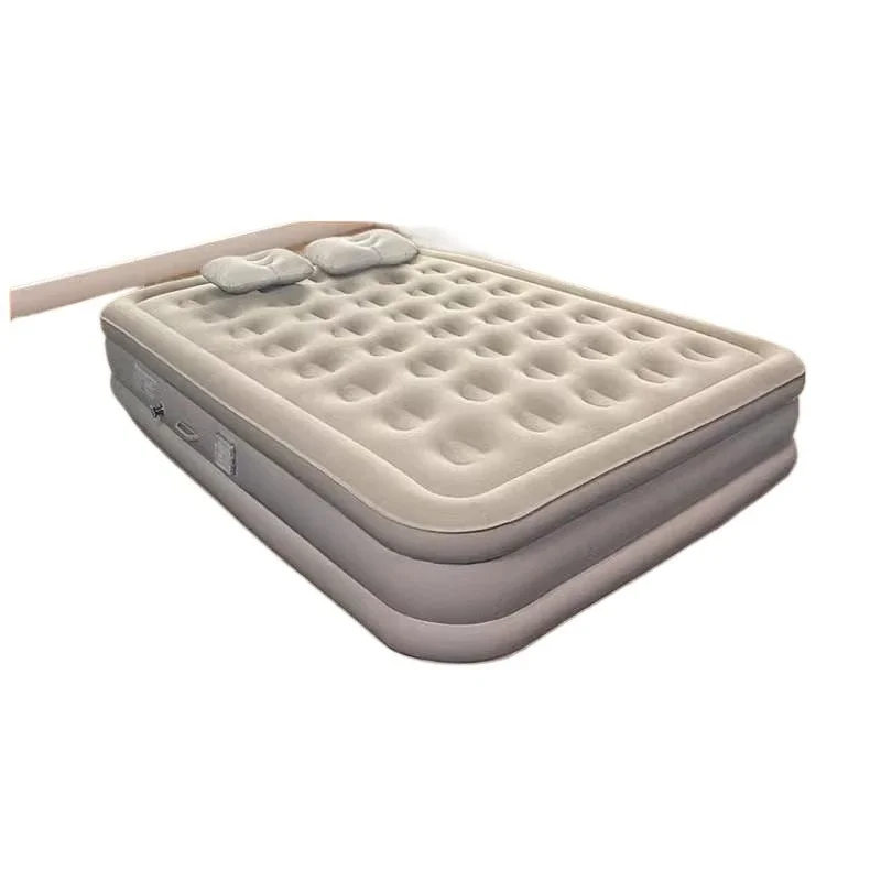 Intelligent voice inflatable mattress outdoor camping sleeping mattress floor bunk automatic tent mattress portable