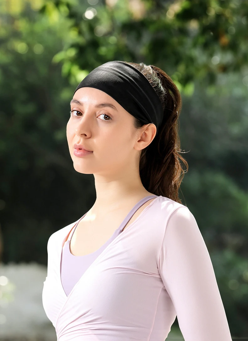 Fashionable Anti-Slip Sports Headband for Men and Women, Suitable for Summer Running, Sweat-Absorbing, Cloud-Soft, High-Elastic