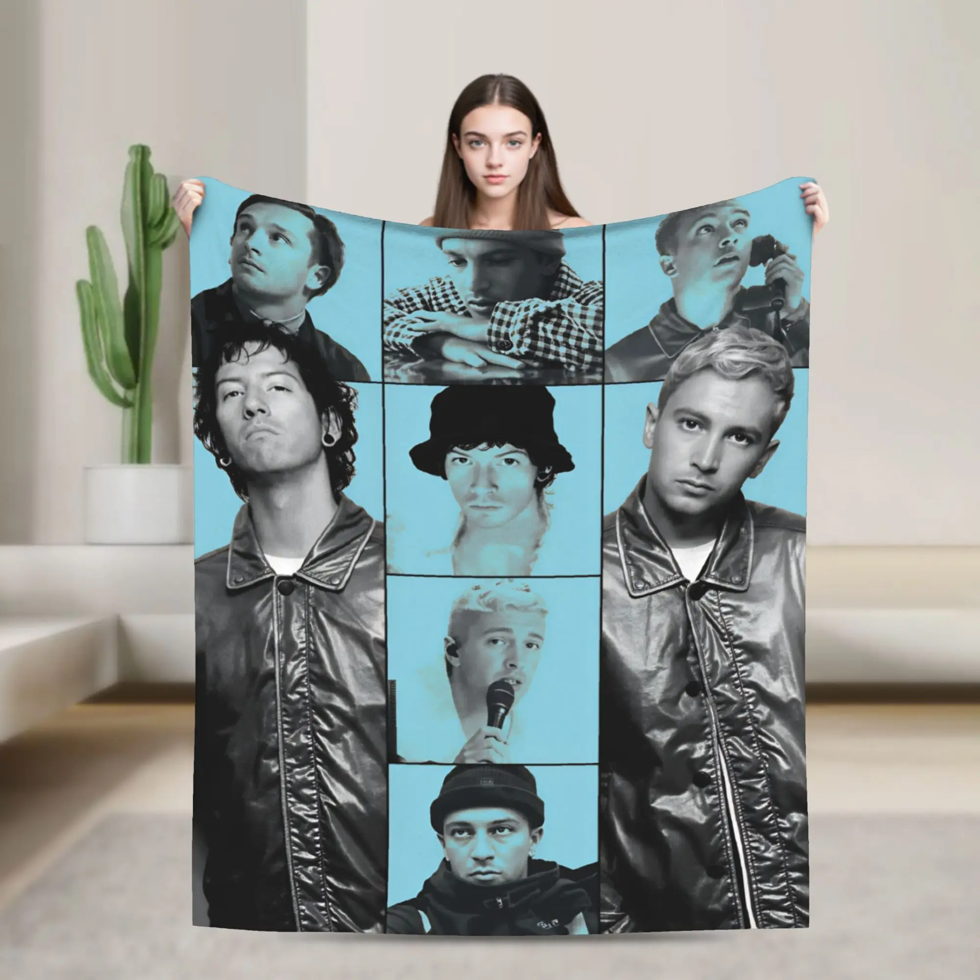 Super Warm Blanket Camping T-TwentyS-YOne-P-Pilots Bedding Throws  Flannel Bedspread For Bedroom Print Sofa Bed Cover