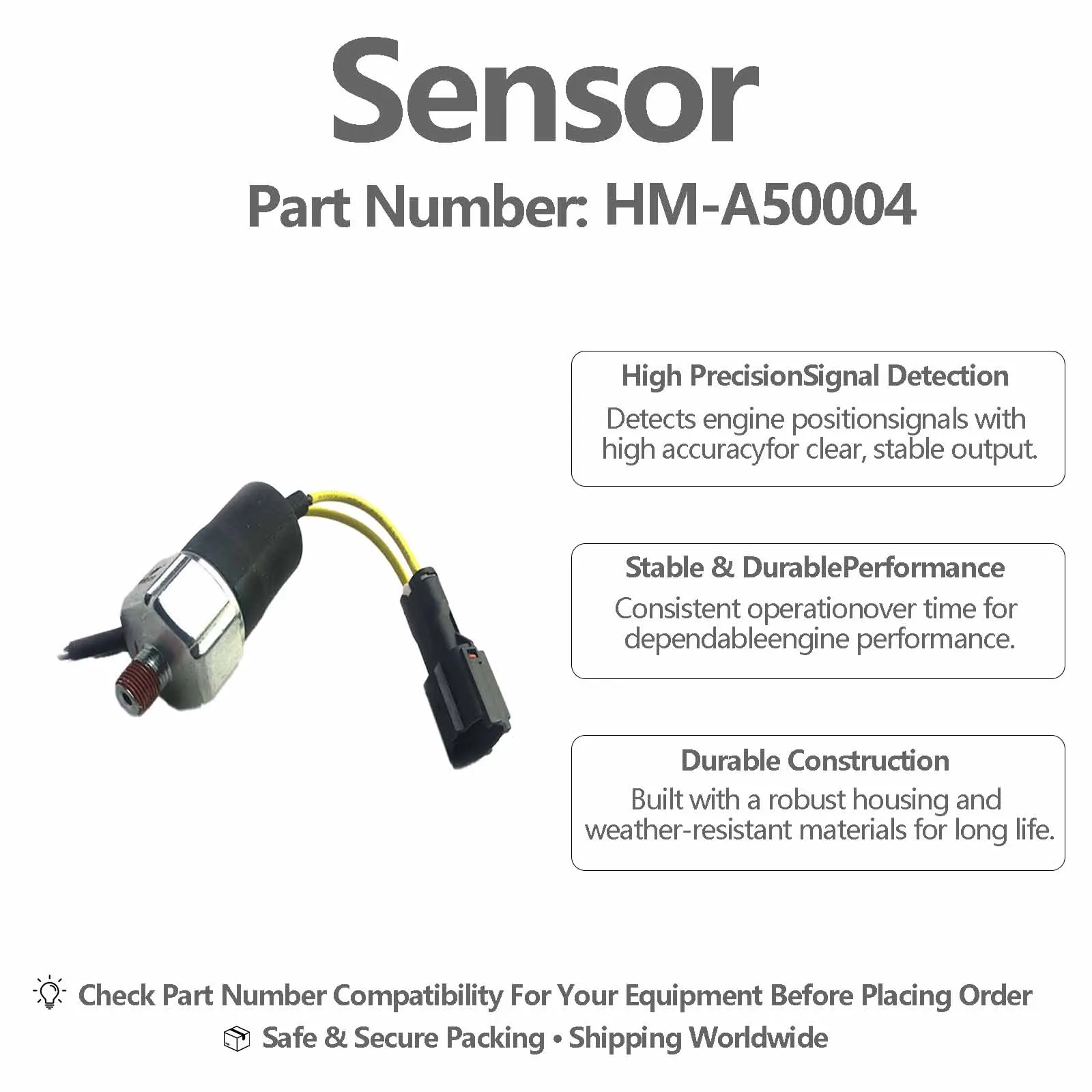 Oil Pressure Sensor KZ000006 For Hitachi EX200-5 ZAX200 Crawler Excavators