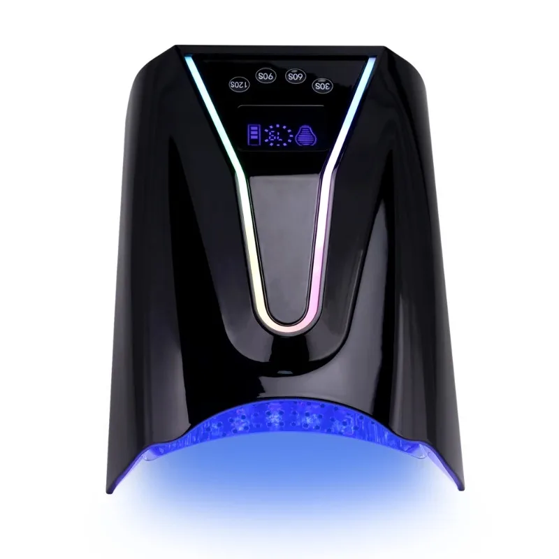 Rechargeable Battery LED UV Lamp Wireless Manicure Pedicure Powerful Curing Light Cordless Nail Dryer Fast Drying Nails