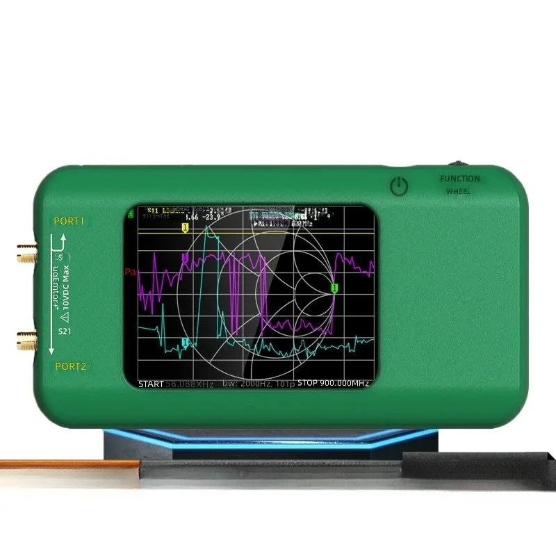 P5 Vector Network Tester VNA 1.5 GHz Handheld Portable Touch Screen Radio Detection Instrument for Testing