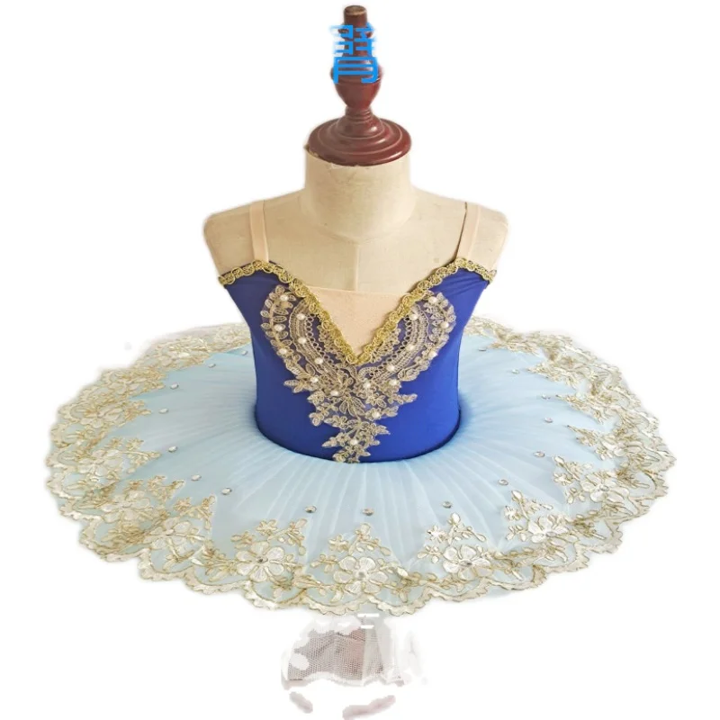 Tutu de Ballet professionnel pour filles, manches bouffantes, robe de ballerine en Tulle, justaucorps de gymnastique, Costume de danse Tutu pour filles, nouvelle collection