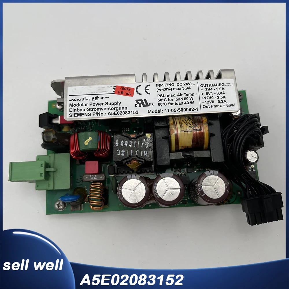 Original For Siemens IPC Power Supply A5E02083152 11-05-500092-1