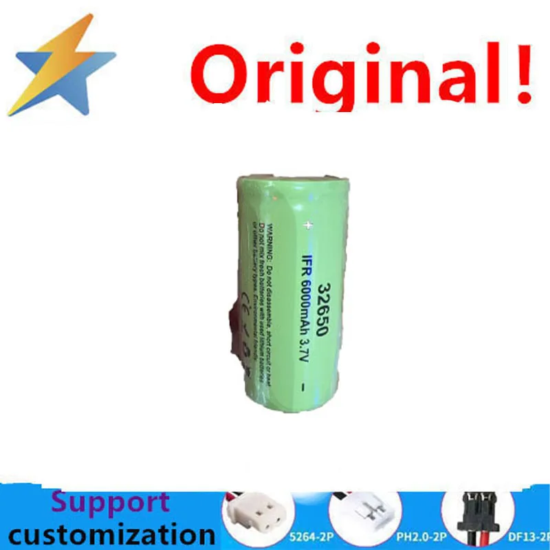 Buy More Will Cheap Foot Battery 3.7V 32650 Electric Home Charging Lithium Battery with a Full Capacity of 6000mAh