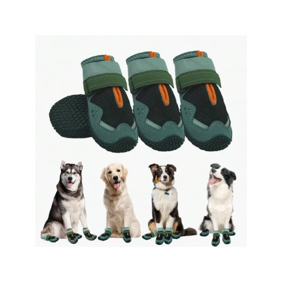 

【New Arrival】Waterproof Dog Boots for Large Dogs, Non-Slip Breathable Mesh Shoes with Adjustable Strap